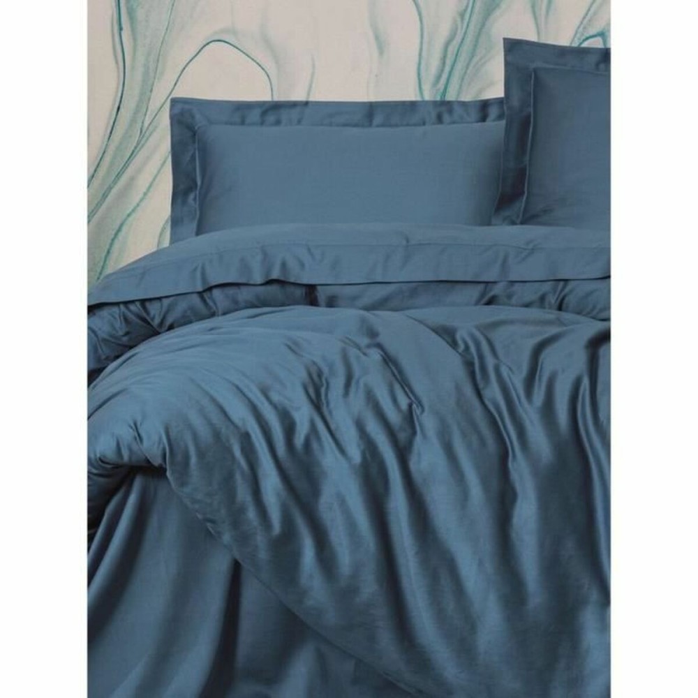 Bettbezug-Set Blau 220 x 240 cm