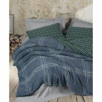 Bettbezug-Set Blau 220 x 240 cm