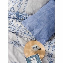 Bettbezug-Set Blau 220 x 240 cm