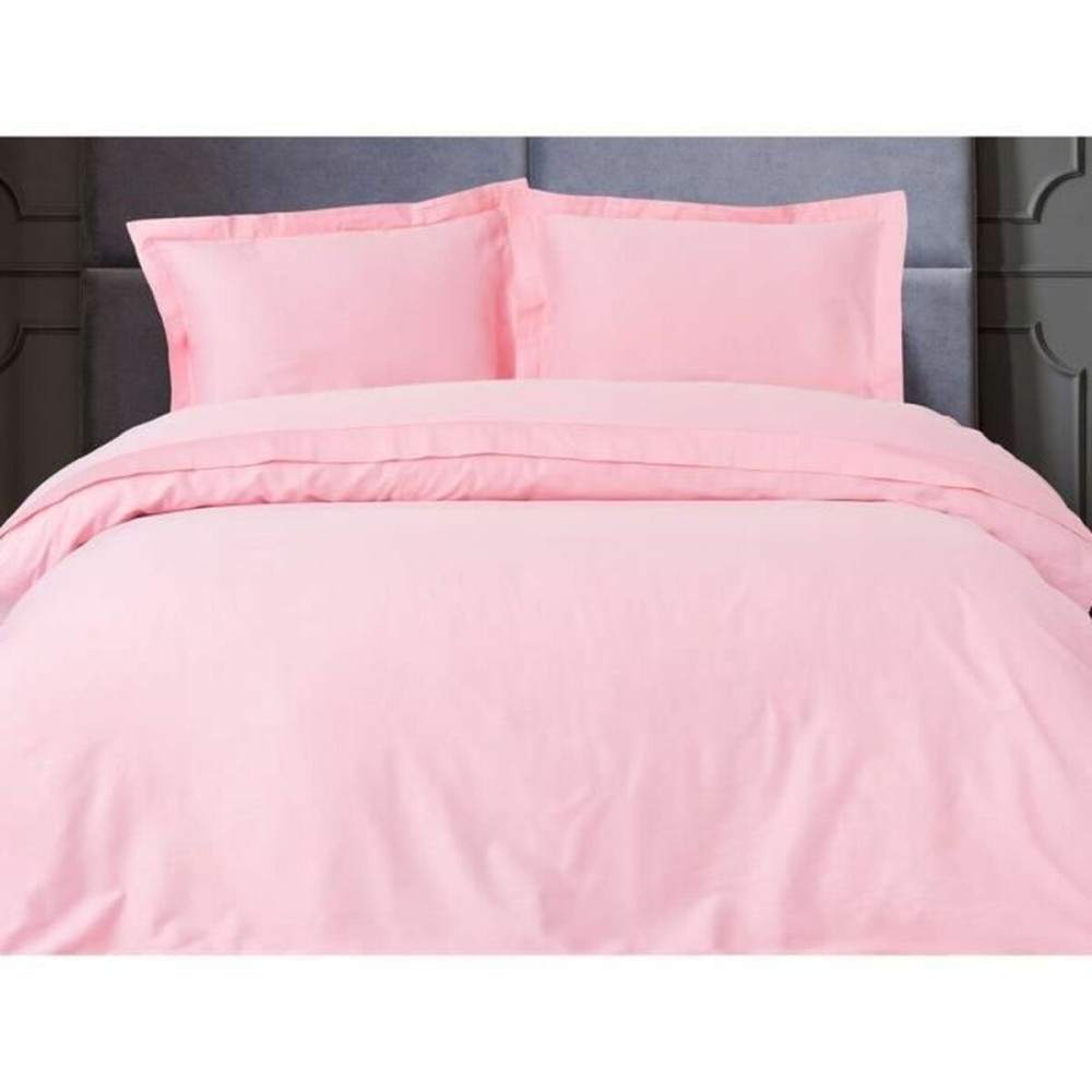 Bettbezug-Set Rosa 220 x 240 cm