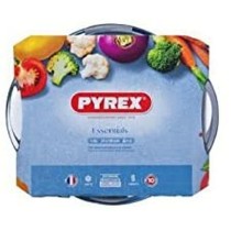 Casserole with lid Pyrex 1,4 L White Transparent