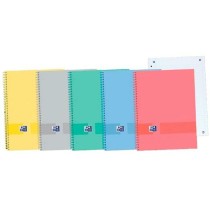 Cahier Oxford &You Europeanbook 0 Multicouleur A4 100 Volets Couvercle rigide 5 Pièces