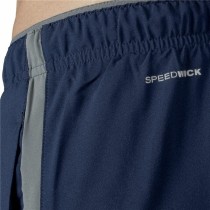 Long Sports Trousers Reebok Workout Ready Dark blue Men