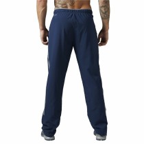 Pantalon de sport long Reebok Workout Ready Bleu foncé Homme