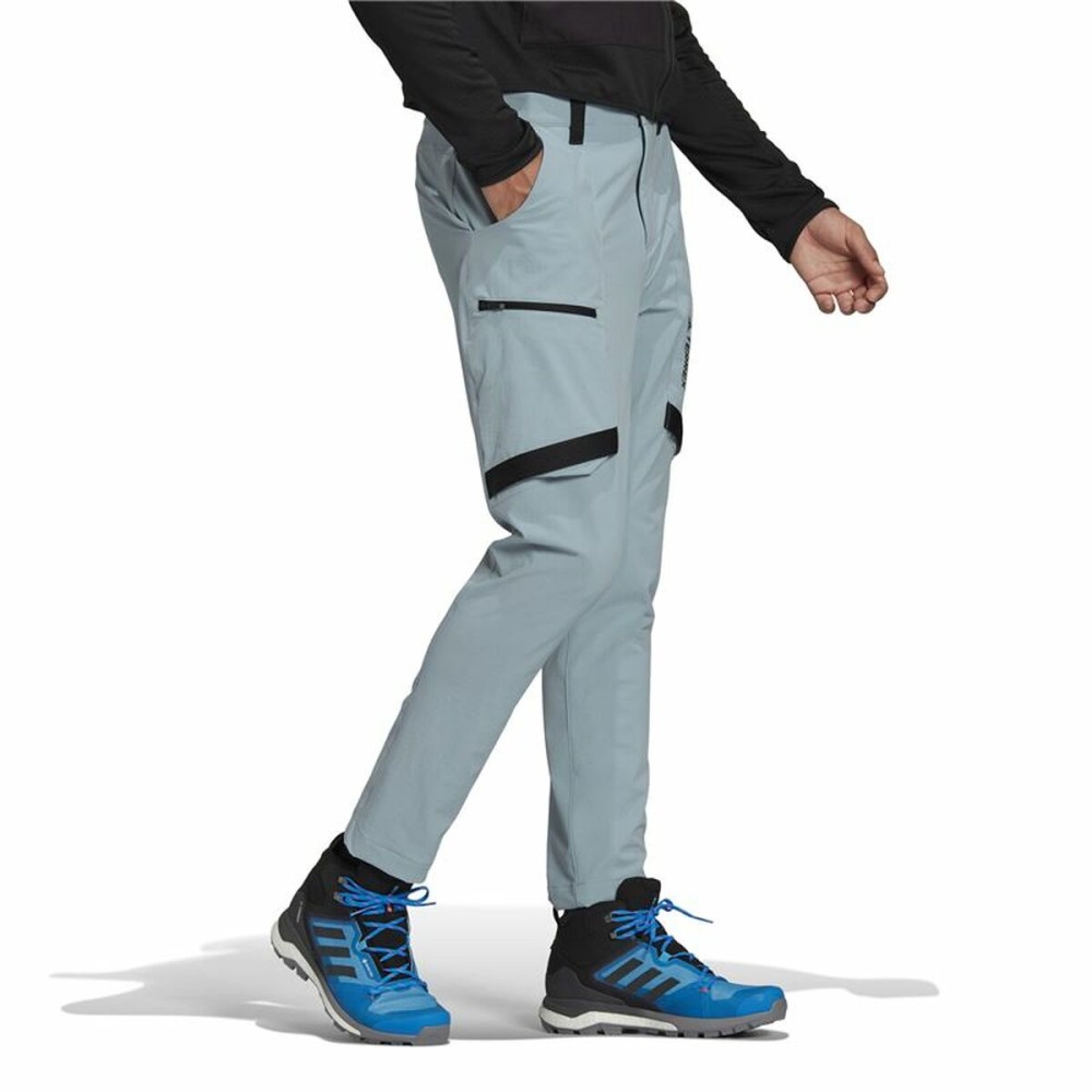 Long Sports Trousers Adidas Terrex Zupahike Light Blue Men