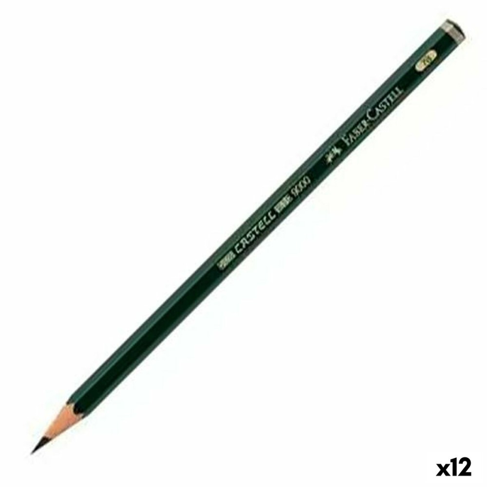 Bleistift Faber-Castell 9000 Ökologisch Sechseckig (12 Stück)