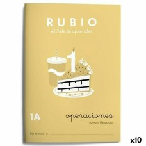 Mathematik-Heft Rubio Nº1A A5 Spanisch 20 Blatt (10 Stück)