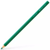 Colouring pencils Faber-Castell Colour Grip Emerald Green (12 Units)