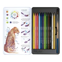 crayons de couleurs pour aquarelle Milan Multicouleur