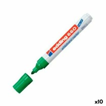 Whiteboard marker Edding 661 Whiteboard Green (10 Pieces) (10 Units)