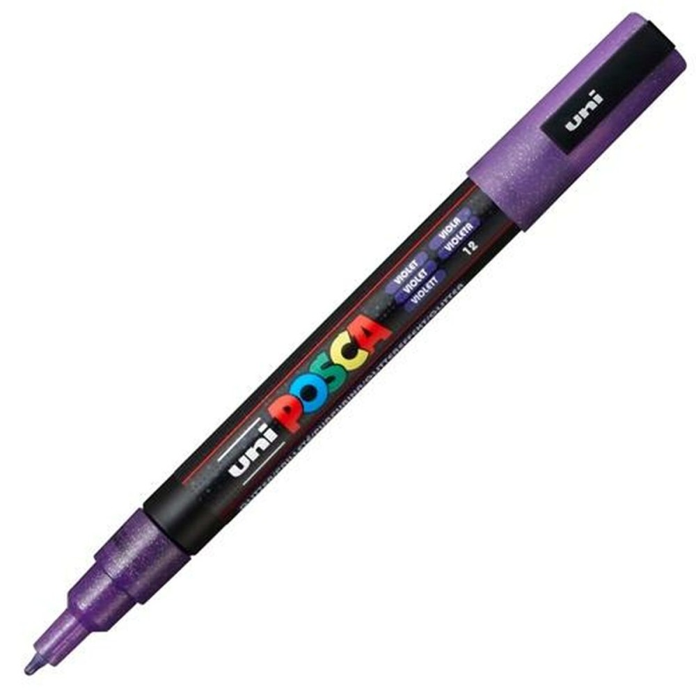 Marker POSCA PC-3ML Violet (6 Units)