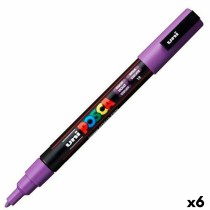 Marker POSCA PC-3M Violet (6 Units)