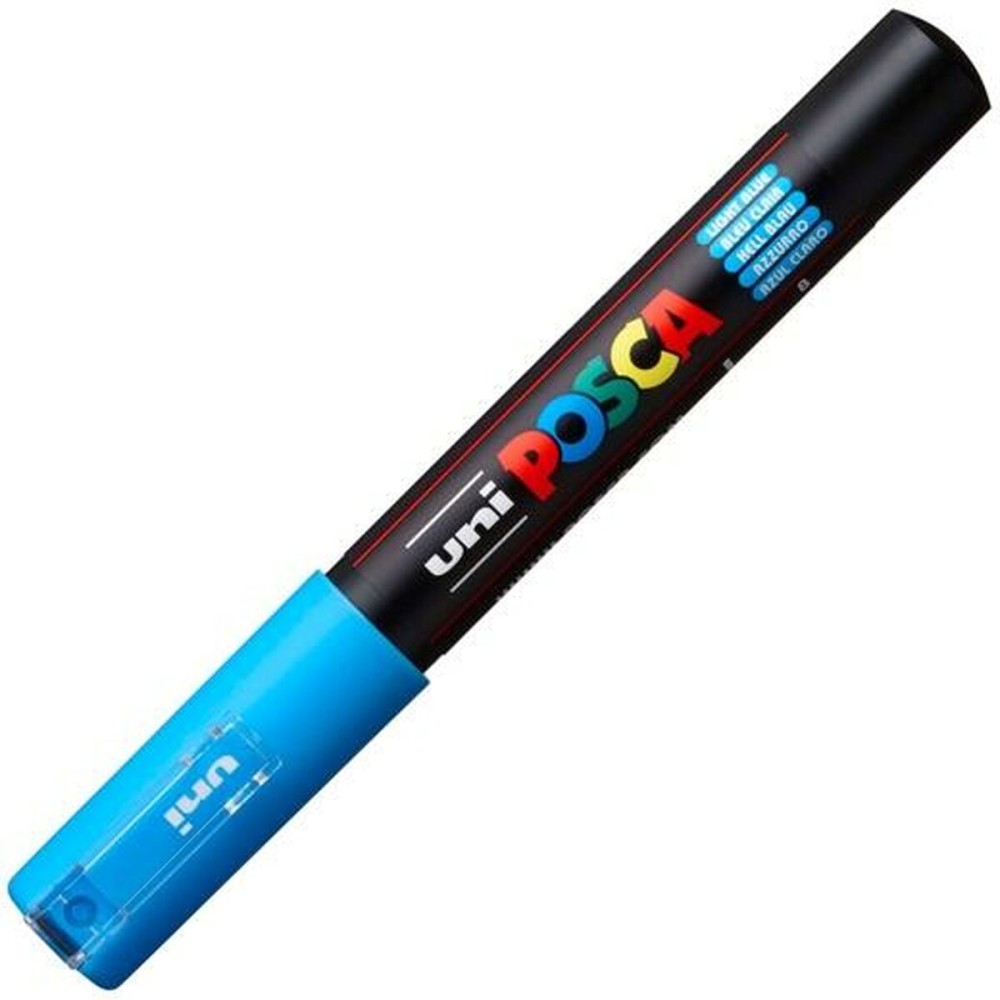 Marqueur POSCA PC-1M Bleu Bleu clair (6 Unités)