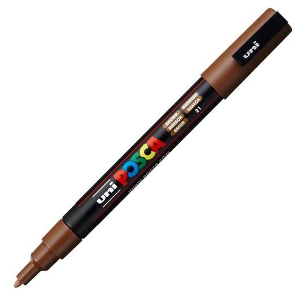 Marker POSCA PC-3M Brown (6 Units)