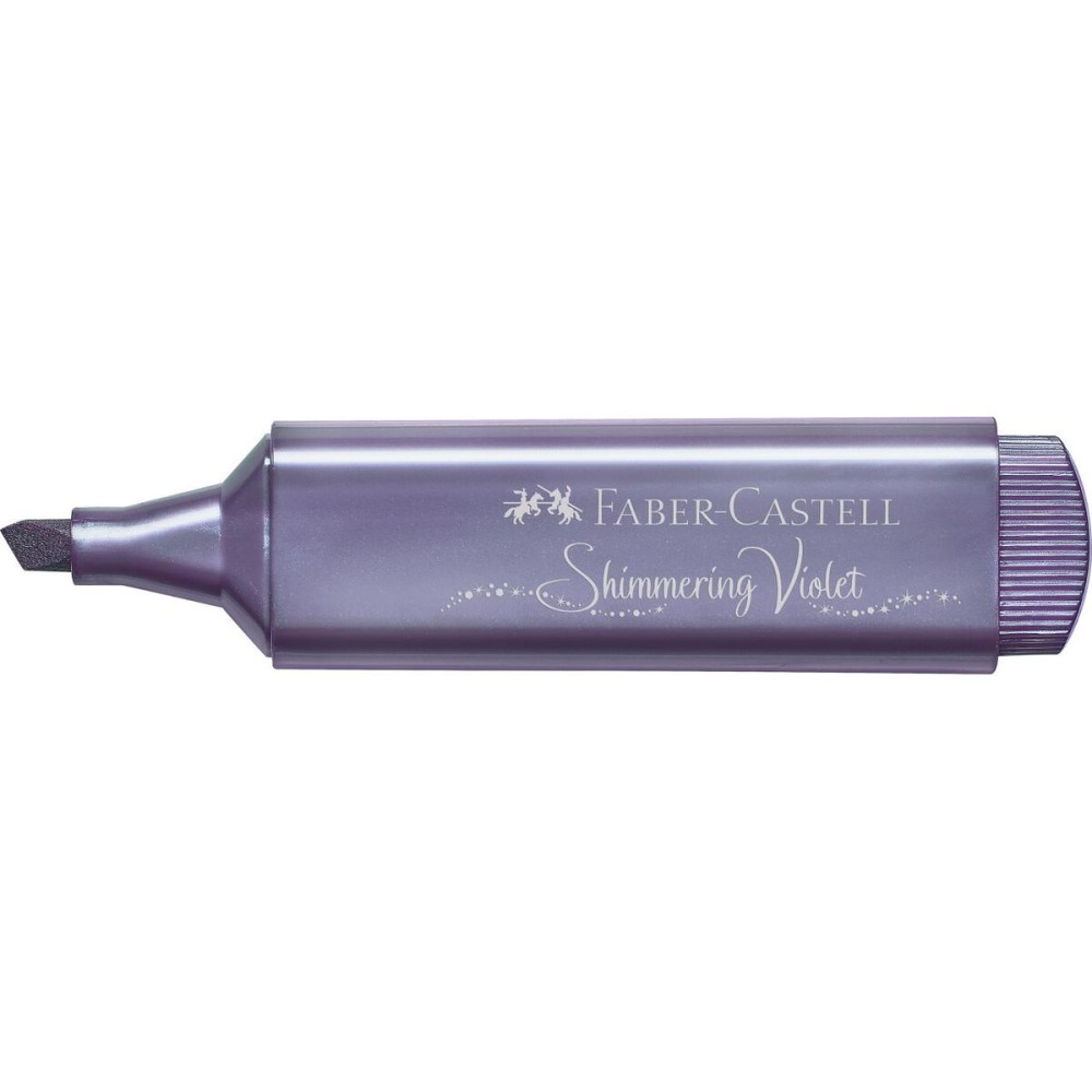 Marqueur fluorescent Faber-Castell Textliner 46 Violet 10 Unités