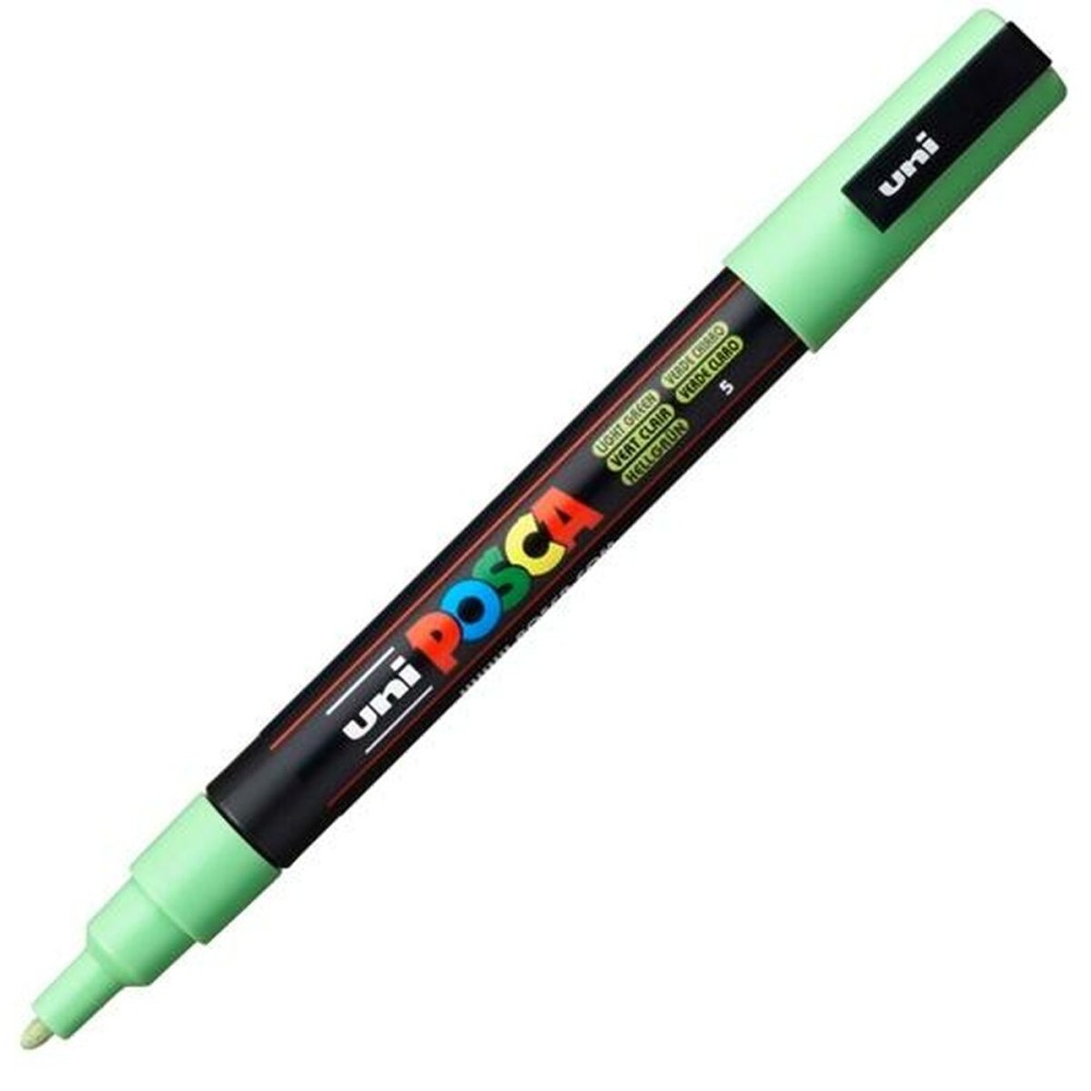 Marqueur POSCA PC-3M Vert clair (6 Unités)