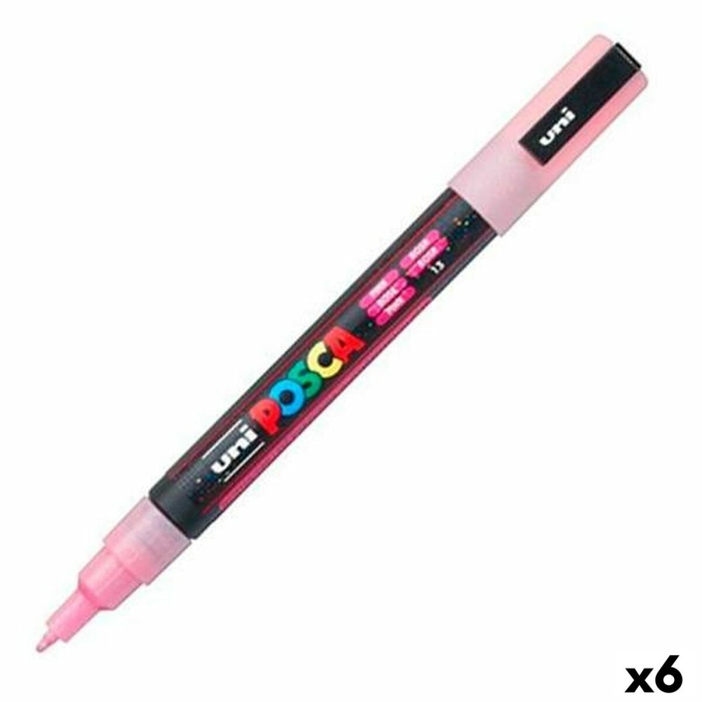 Marker POSCA PC-3ML Rosa (6 Stück)