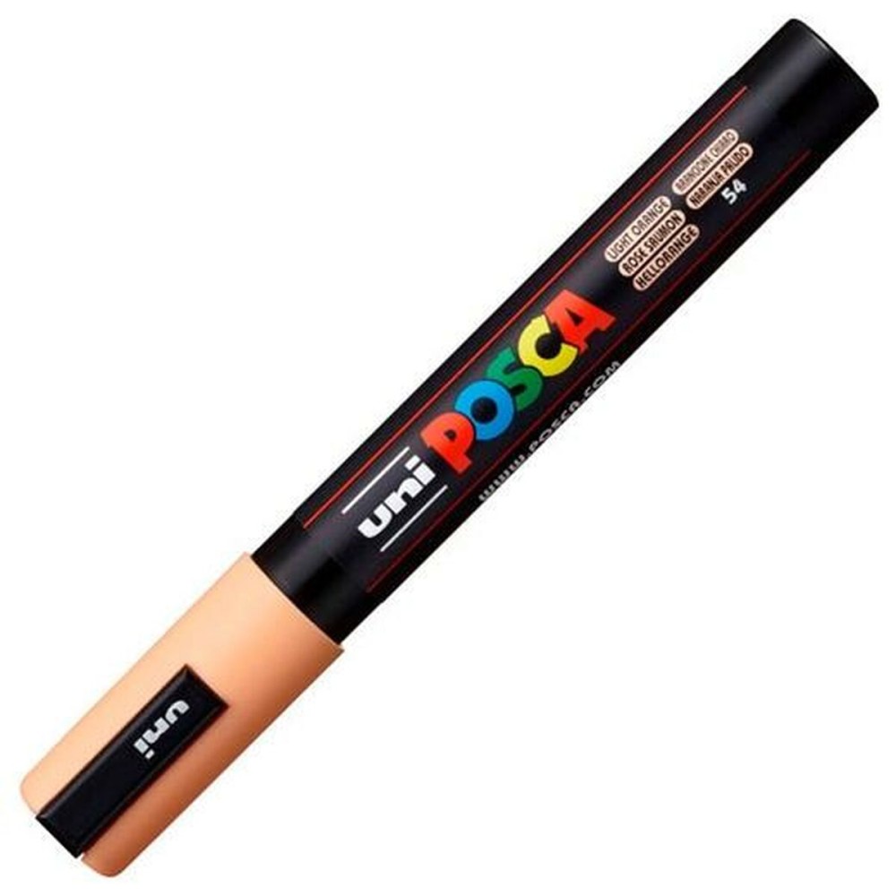 Felt-tip pens POSCA PC-5M Orange (6 Units)