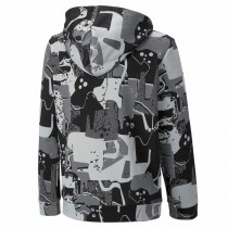 Children’s Hoodie Puma Essentials+ Street Art Black Grey