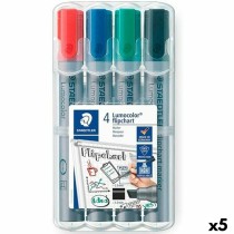 Ensemble de Marqueurs Staedtler Tableau blanc Multicouleur (5 Unités)