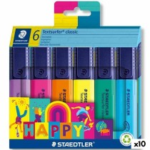 Fluoreszenzmarker-Set Staedtler Textsurfer Classic Happy Line (10 Stück)