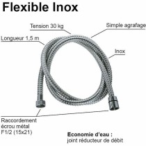 Shower Hose Edouard Rousseau 1,5 m