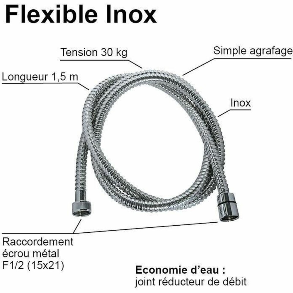 Shower Hose Edouard Rousseau 1,5 m