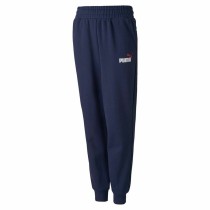 Pantalons de Survêtement pour Enfants Puma Essentials 2 Blue marine Bleu