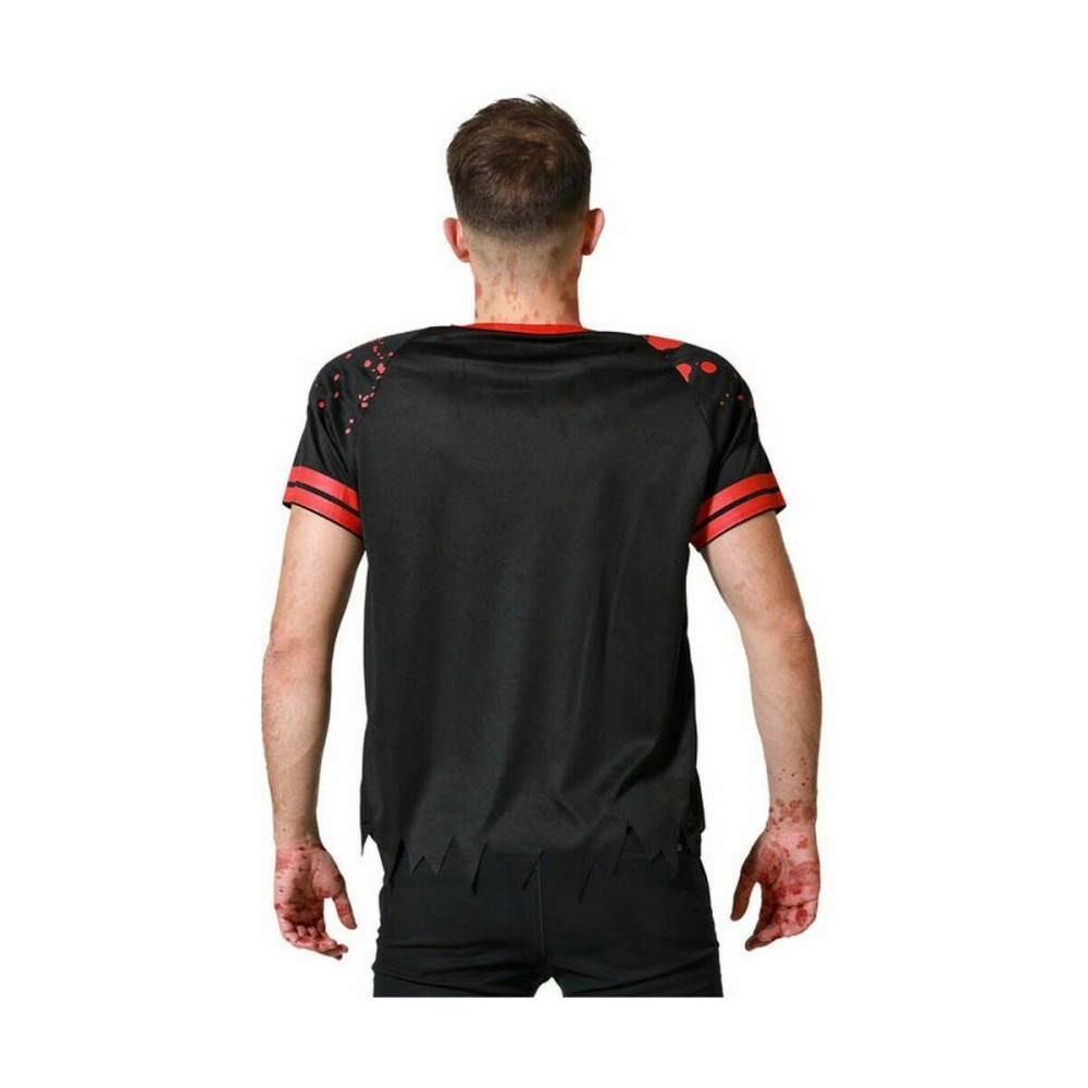 Costume for Adults Black Bloody Rugby (1 Piece)