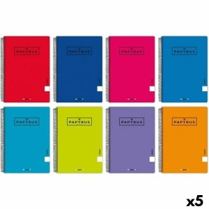 Cahier Papyrus Din A4 80 Volets (5 Unités) (10 Unités)