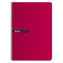 Cahier ENRI Rouge 21,5 x 15,5 cm (5 Unités)