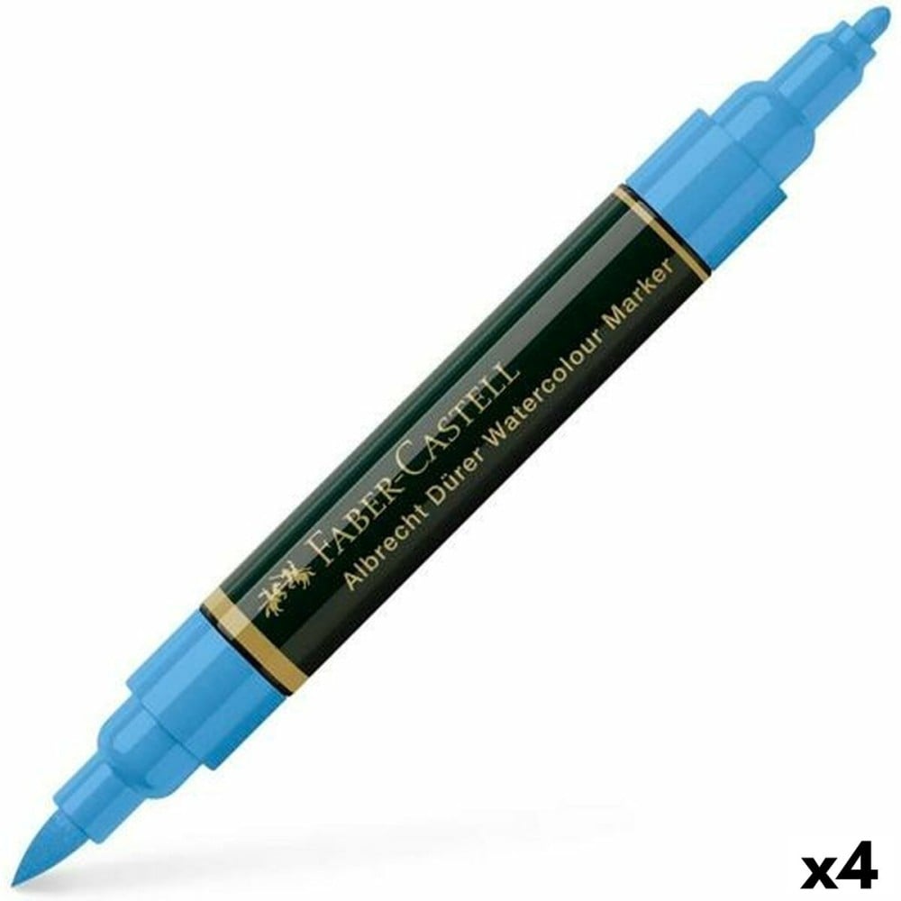 Filzstifte Faber-Castell Durer Blau (4 Stücke)