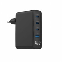 Wall Charger GEMBIRD TA-UC-PDQC100LCD-01-BK