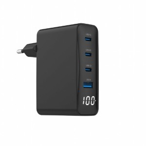Wandladegerät GEMBIRD TA-UC-PDQC100LCD-01-BK