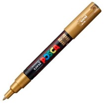 Felt-tip pens POSCA PC-1M Golden (6 Units)