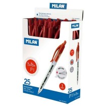 Pen Milan P1 Red 1 mm (25 Pieces)