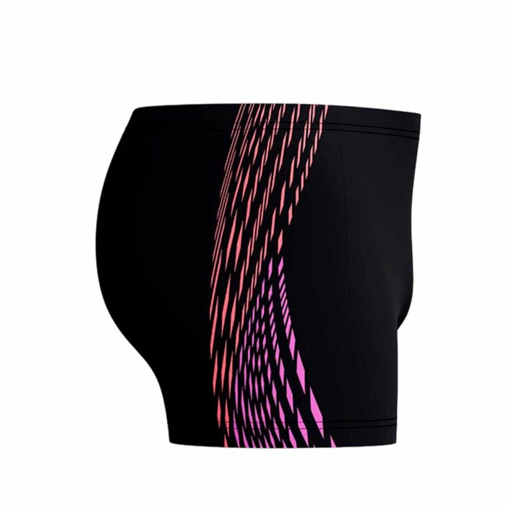 Herren Badehose Speedo Tech Panel Aquashort Schwarz