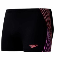 Herren Badehose Speedo Tech Panel Aquashort Schwarz