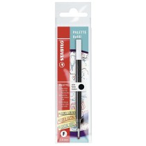 Refill for ballpoint pen Stabilo Palette Fine Black 0,4 mm (10Units)