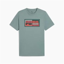 T-shirt à manches courtes homme Puma Graphics Bleu Vert