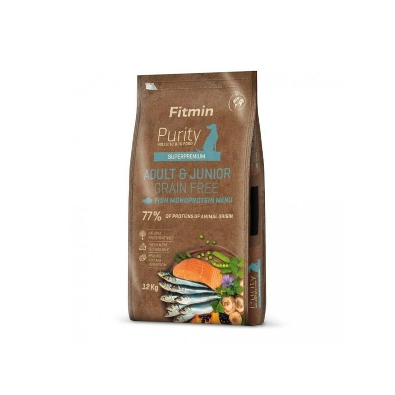 Fodder Fitmin Purity Grainfree Adult&Junior fish Fish 12 kg