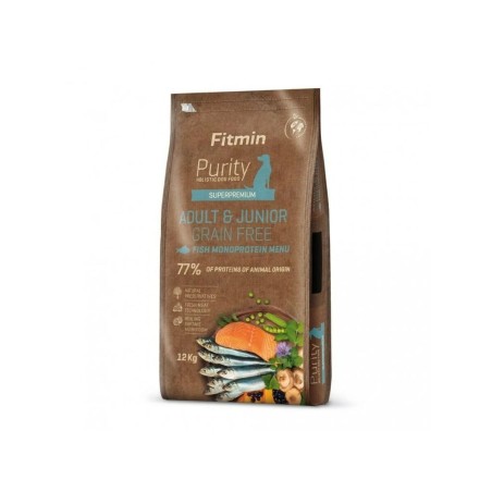 Nourriture Fitmin Purity Grainfree Adult&Junior fish Poisson 12 kg