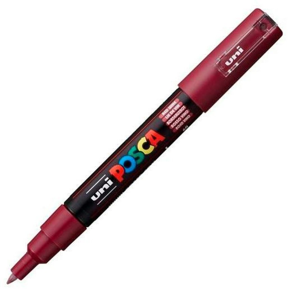 Marqueur POSCA PC-1M Rouge Bordeaux (6 Unités)