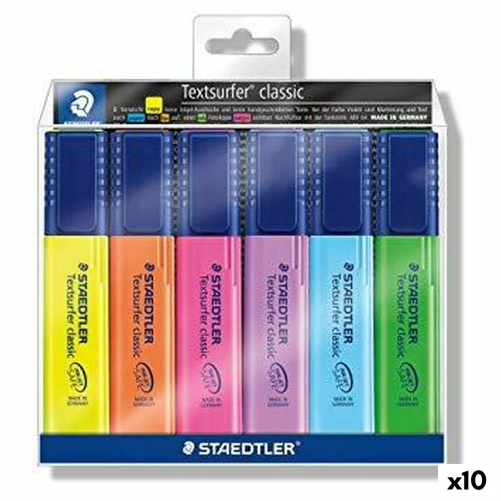 Fluoreszenzmarker-Set Staedtler Textsurfer Classic 6 Stücke (10 Stück)