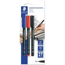 Ensemble de Marqueurs Staedtler Lumocolor 317-S Multicouleur 10 Pièces (15 Unités)