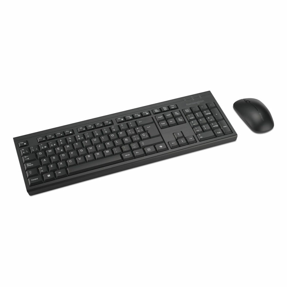 clavier et souris Kensington K75560ES Noir Espagnol Qwerty
