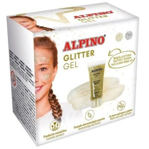 Maquillage pour les enfants Alpino Gel Paillettes Doré