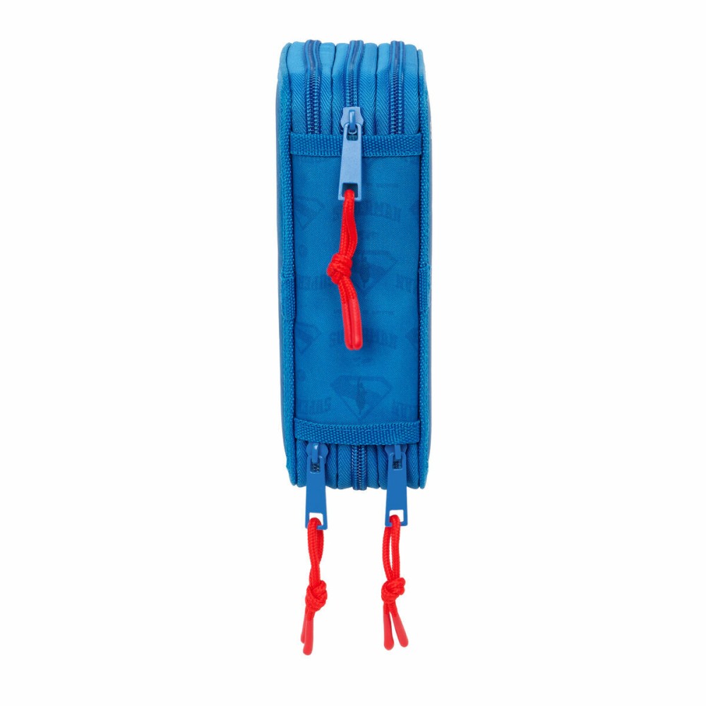 Fourre-tout Superman Bleu 12,5 x 19,5 x 5,5 cm 37 Pièces
