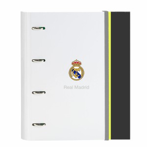 Reliure à anneaux Real Madrid C.F. Blanc 27 x 32 x 3.5 cm