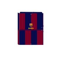 Reliure à anneaux F.C. Barcelona Bleu Bordeaux A4 26 x 33.5 x 2.5 cm